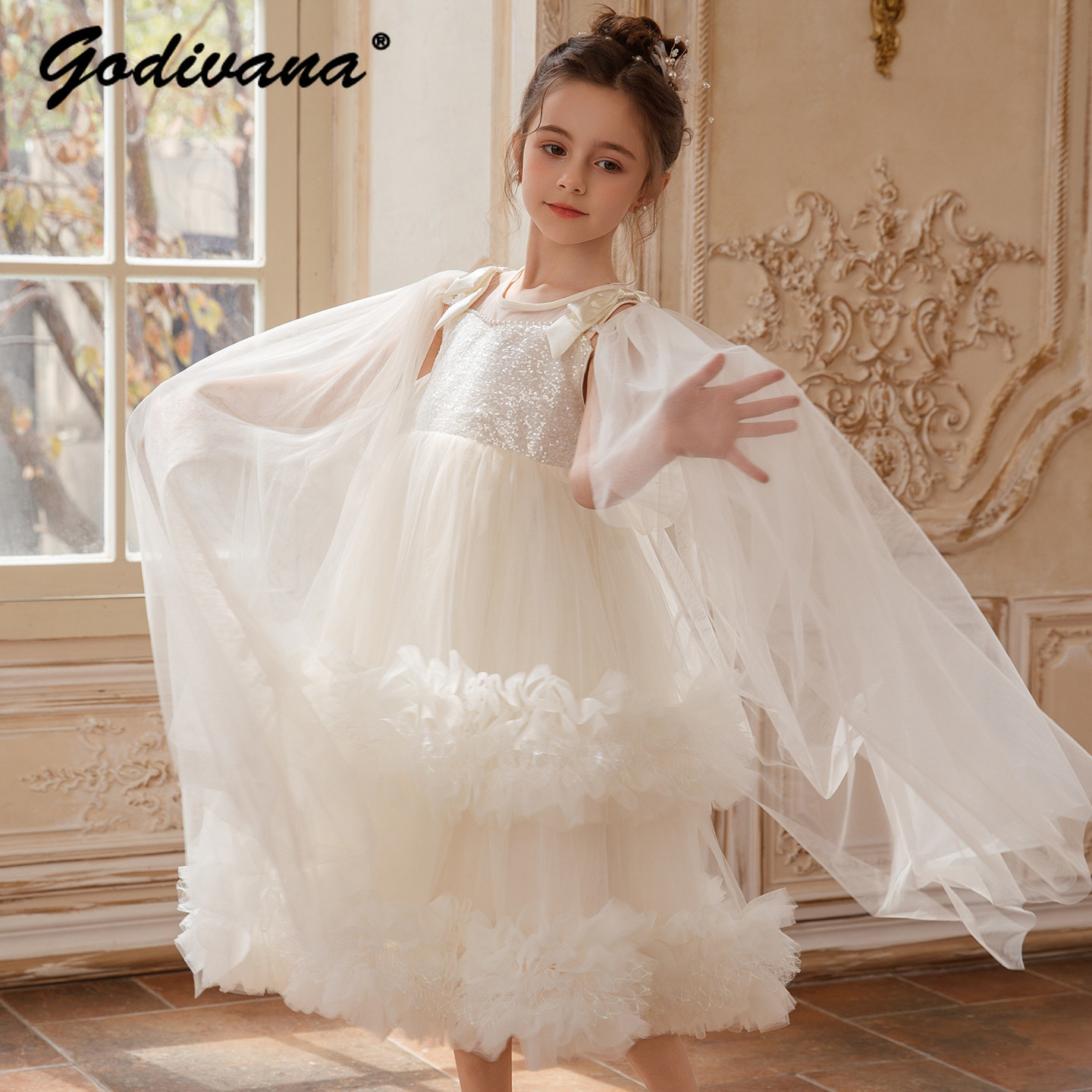 Baby Clothing High End - Новое летнее элитное платье для девочек