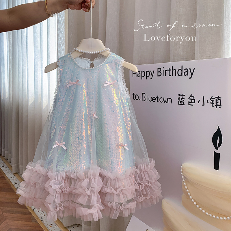 Платье для девочек, новое летн – обзор и цена Baby Clothing High End