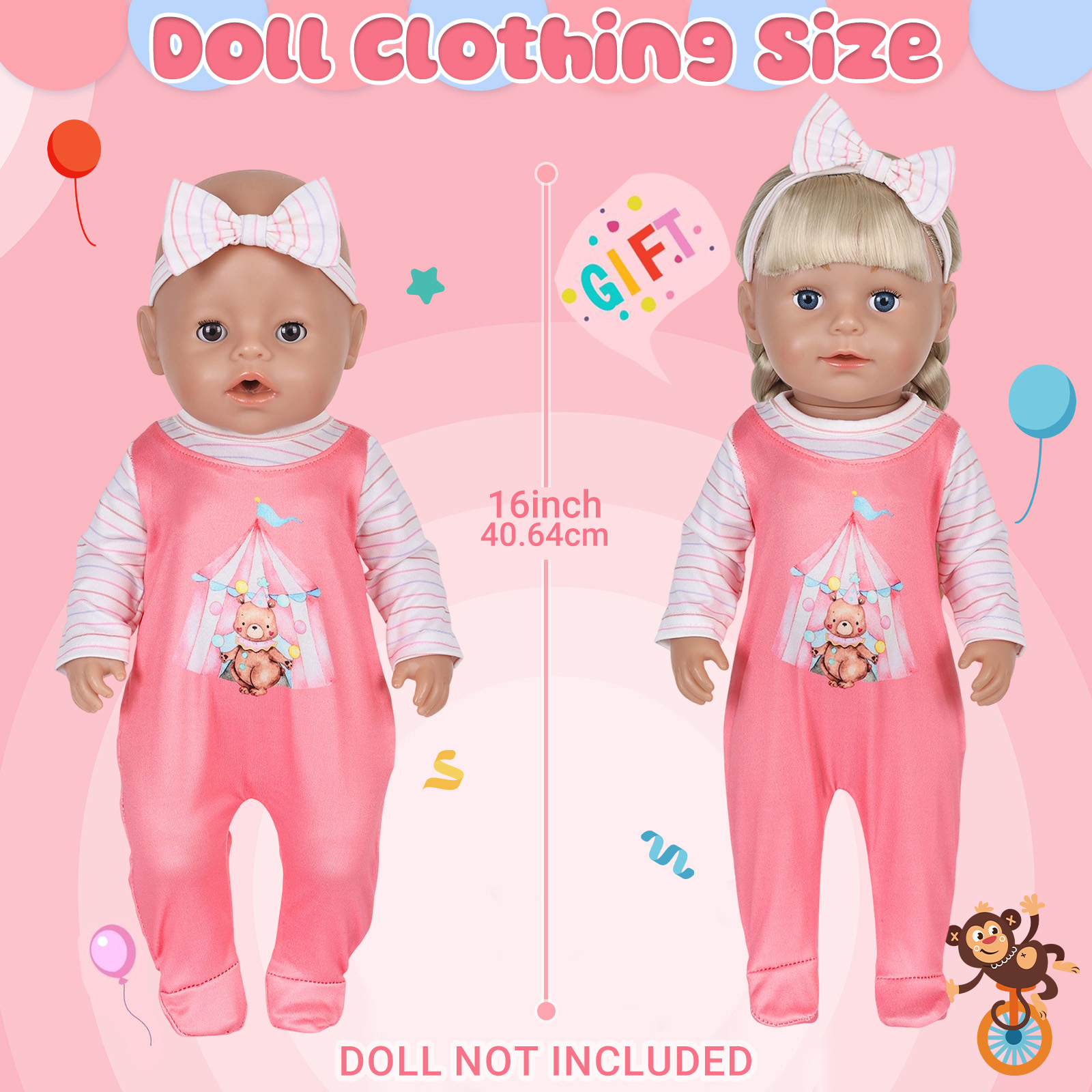 Одежда для кукол 16-18 дюймов  – обзор и цена Baby Clothing Usa